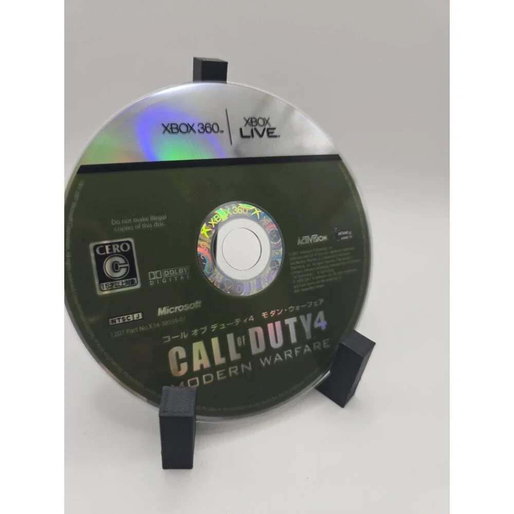 Call of Duty 4 Modern Warfare Xbox 360 JPN (Region Locked) TESTED CIB